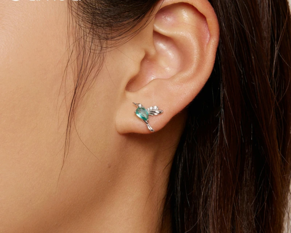 Hummingbird Stud Earrings – Image 4