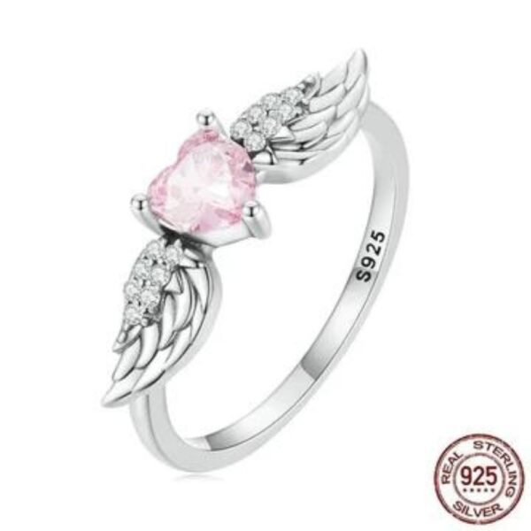 Pink Heart  Ring